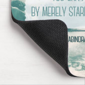 Tapis De Souris Citation inspirée "Cross a sea" (Coin)