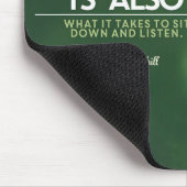 Tapis De Souris Citation inspirée de Winston Churchill (Coin)