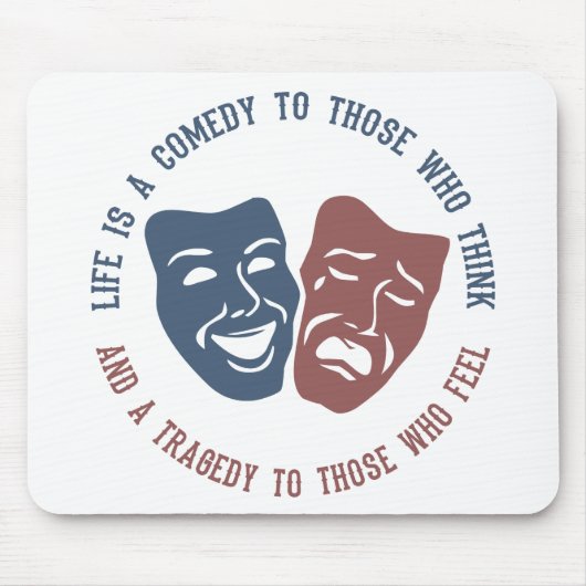 Tapis De Souris Citation LIFE mousepad (Devant)
