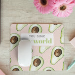 Tapis De Souris Citation Moderne Pastel Rose Et Vert Avocado Amusa<br><div class="desc">Citation Moderne Pastel Rose Et Vert Avocado Amusant</div>