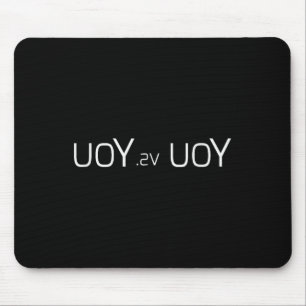 Tapis De Souris Citation Motivante Uoy Sv Uoy