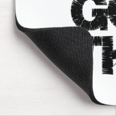 Tapis De Souris Citation Motivationnelle Blanc Noir Vous Avez Obte (Coin)