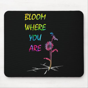 Tapis De Souris Citation Motivationnelle Graphique De La Positivit