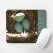 Tapis De Souris Citation Mousepad de Bouddha (Avec souris)