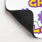 Tapis De Souris Citation plante Fleur de croissance Fleur rose Tex (Coin)