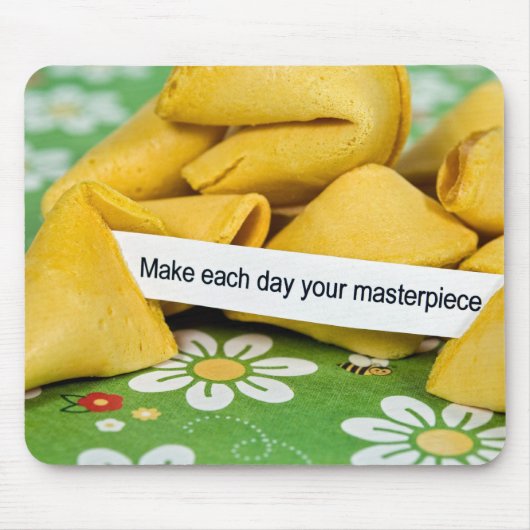 Tapis De Souris Citation Pour Aujourd'Hui (Devant)