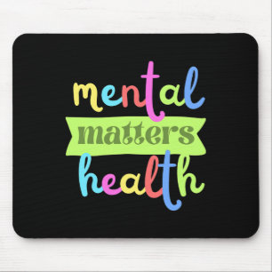 Tapis De Souris Citation Pour Problèmes De Santé Mentale vintages
