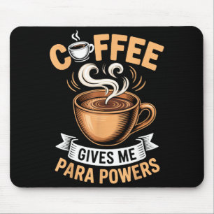 Tapis De Souris Citation Rétro Café Me Donne Des Par Wers Drôle À