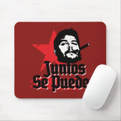 Tapis De Souris Citation révolutionnaire de Che Guevara Juntos Se  (Avec souris)