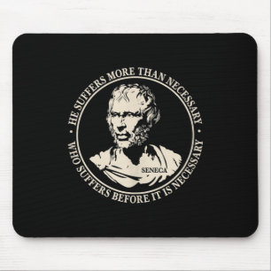 Tapis De Souris Citation Seneca Motivationnelle Sur La Vie Et La S