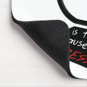 Tapis De Souris Citation sur du papier toilette (Coin)