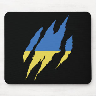 Tapis De Souris Citation ukrainienne Chemise ukrainienne Drapeau u