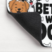Tapis De Souris Citations De Chiens Mignons/Discours (Coin)