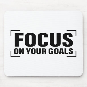 Tapis De Souris Citations de distraction Focus Citations d'art