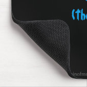 Tapis De Souris Citations de la Bible YHWH (Coin)