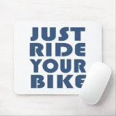 Tapis De Souris citations inspirantes à vélo (Avec souris)