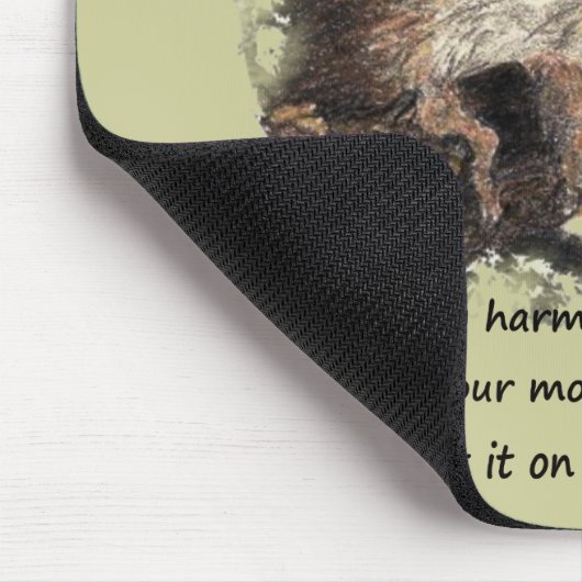 Tapis De Souris Citer Fumer Citation Motivationnelle (Coin)