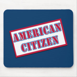 Tapis De Souris Citoyen américain
