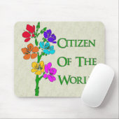 Tapis De Souris Citoyen du monde (Avec souris)