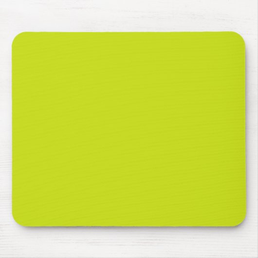 Tapis De Souris Citron amer (couleur solide) (Devant)