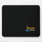 Tapis De Souris Citron Ciel simple Mousepad (Devant)