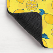 Tapis De Souris Citron Citrus frais (Coin)