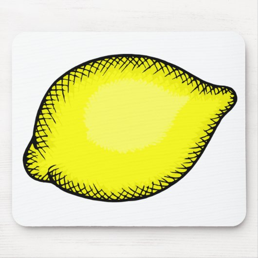 Tapis De Souris Citron géant (Devant)