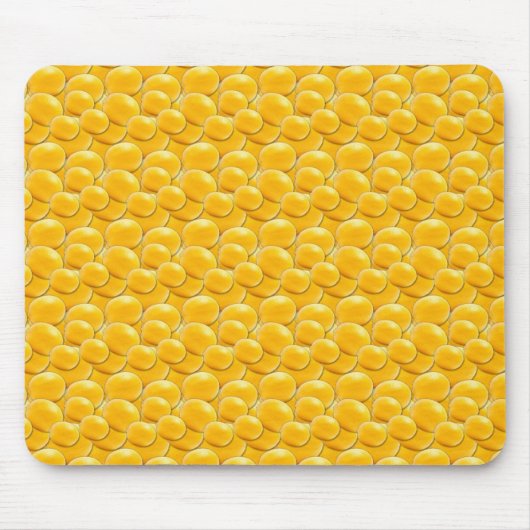 Tapis De Souris Citron jaune (Devant)