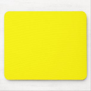 Tapis De Souris Citron jaune personnalisé unique couleur