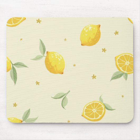 Tapis De Souris citron Mousepad (Devant)