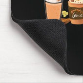Tapis De Souris Citrouille chaud épice Latte Boissons Latte de caf (Coin)