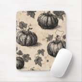 Tapis De Souris Citrouille classique d'Halloween (Avec souris)