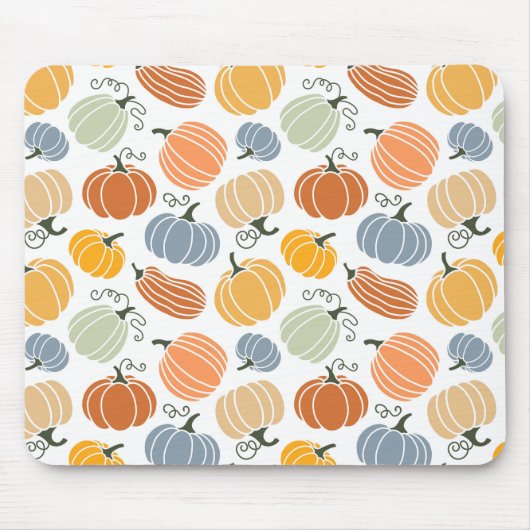 Tapis De Souris Citrouille coloré Motif gourd (Devant)