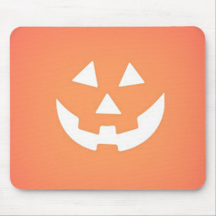 Tapis De Souris Citrouille déplaisant Halloween Mousepad
