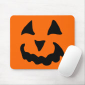 Tapis de souris citrouille d'Halloween (Avec souris)