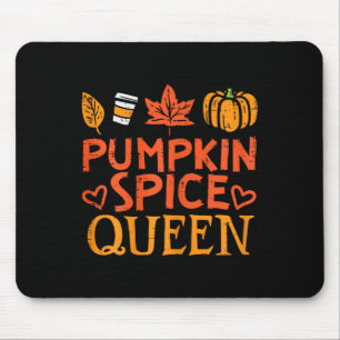 Tapis De Souris Citrouille Épices Queen Fun Automne Automne Saison