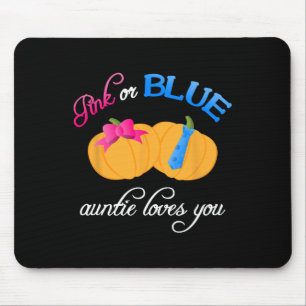 Tapis De Souris Citrouille Genre Révéler Tante Aime Vous Tombez Th
