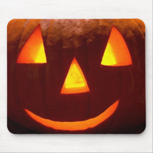 Tapis De Souris Citrouille heureux