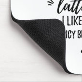 Tapis De Souris Citrouille latte épicé mais fouetté drôle action d (Coin)