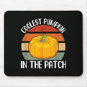 Tapis De Souris Citrouille Le Plus Coolle Dans Le Patch Halloween