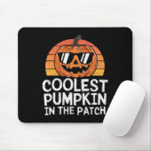 Tapis De Souris Citrouille le plus froid dans le Patch Halloween A (Avec souris)