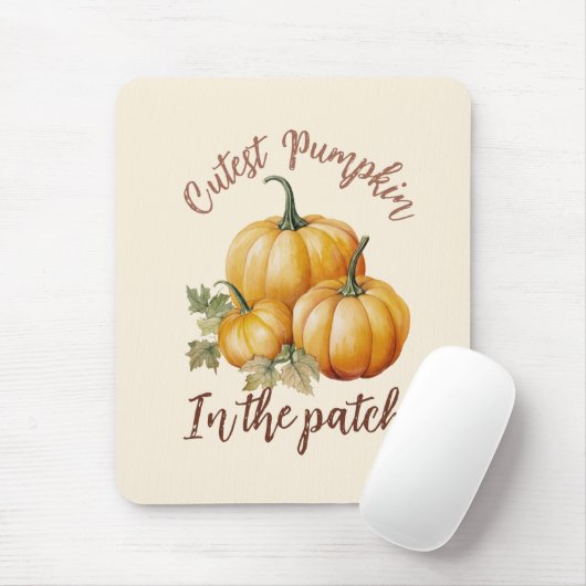 Tapis De Souris Citrouille le plus précis dans le patch (Avec souris)