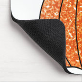 Tapis De Souris Citrouille parties scintillant (Coin)