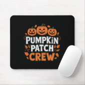 Tapis De Souris Citrouille Patch Crew Funny Citrouille Patch Squad (Avec souris)