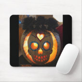Tapis De Souris Citrouille sculpté (Avec souris)