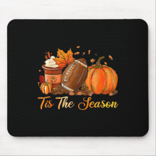 Tapis De Souris Citrouille Spice Football C'Est La Saison Automne
