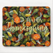 Tapis De Souris Citrouille, Squash Housse de souris de récolte d'a (Devant)