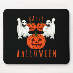 Tapis De Souris Citrouille visage de Halloween jack o lanterne fan