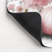 Tapis De Souris Citrouilles d'automne, champignons et fleurs (Coin)