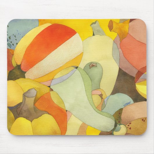 Tapis De Souris Citrouilles de thanksgiving (Devant)